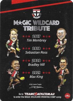 2024 AFL TeamCoach - Magic Wildcard Tribute Team #MWT-15 St. Kilda Back